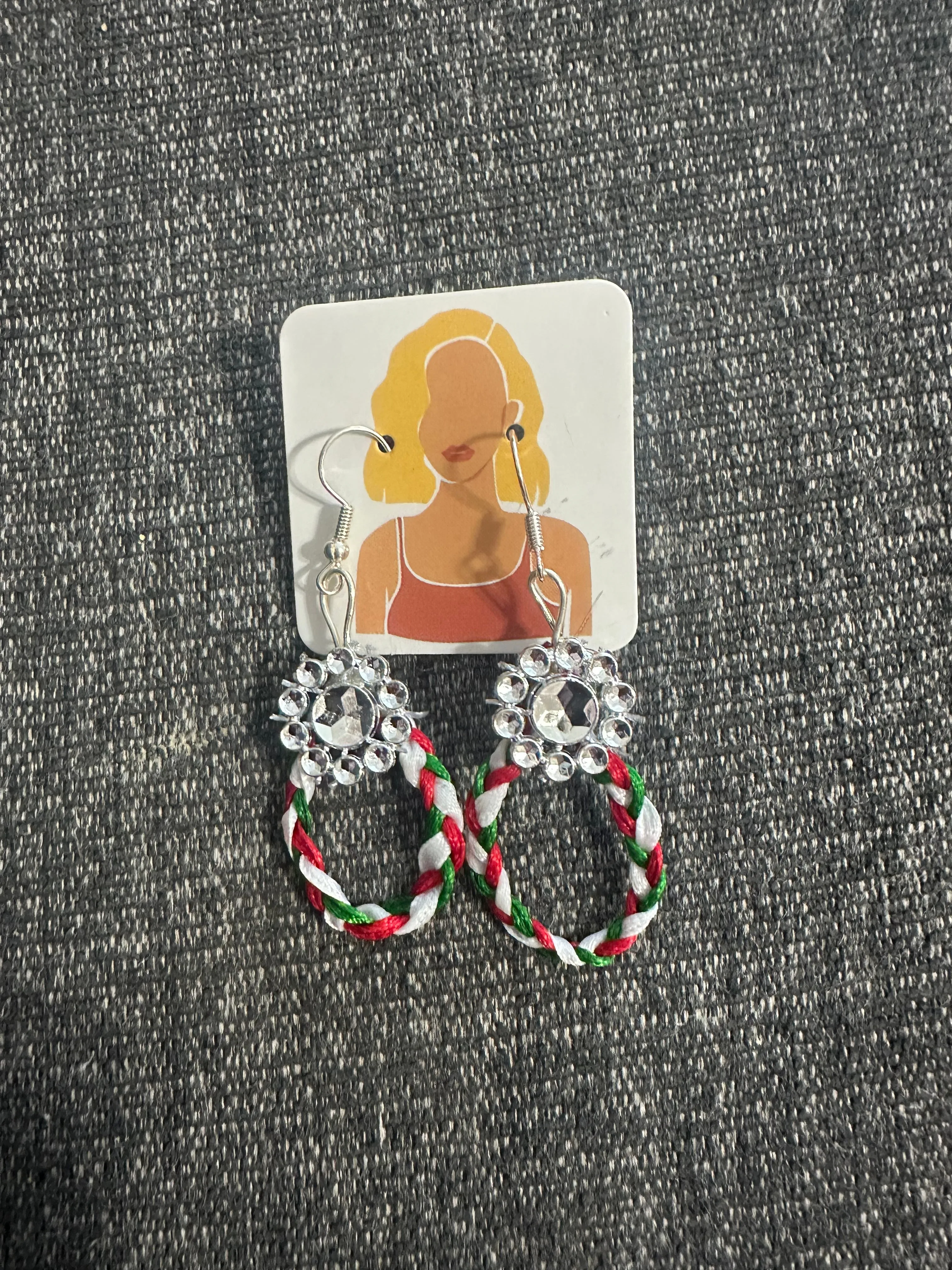 16 de Semptiembre Braid Earrings